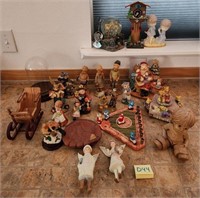 X - ASSORTMENT OF HOLIDAY FIGURINES -D44