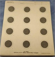 Sealed Box Of 500 Military Rifle Paper Targets