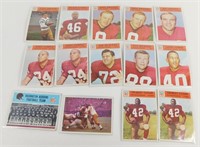 1966 Philadelphia Washington Redskins Cards