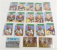 1966 Philadelphia Green Bay Packers Cards