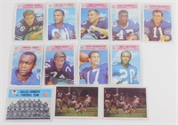 1966 Philadelphia Dallas Cowboys Cards