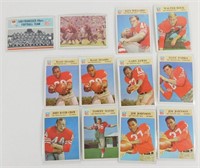 1966 Philadelphia San Francisco 49ers Cards