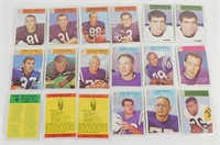 1966 NFL Football Checklist #1 & Misc. Team Cards