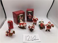 Santa & Coca-Cola Figurines - 90s