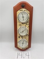 Springfield Weather Station Thermometer, Barometer