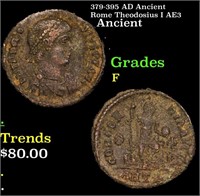 379-395 AD Ancient Rome Theodosius I AE3 Ancient G
