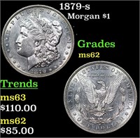 1879-s Morgan Dollar $1 Grades Select Unc