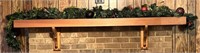 Christmas garland decoration for a mantle 8 foot