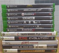 Game lot, xbox, Xbox 360 Xbox One Wii Nintendo