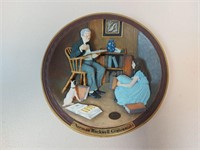 Norman Rockwell Centennial Plate The Storyteller