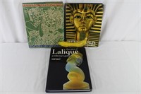 Lalique, Wiener Werkstatte & Tutankhamun Books