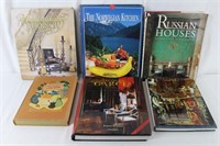 6 French & Russian Coffee Table Books & Cook Books