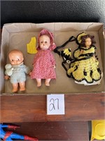 VTG Kewpie Irwin doll & VTG doll lot