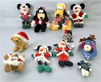 Disney Stuffed Toys including Mickeys, Minnie,