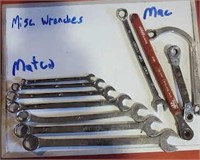 MAC Wrenches Assortment