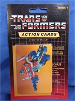 Vintage NIP Transformers Action Cards