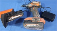 Ridgid 18V Drill/Driver w/Spare Battery & Charger