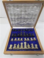 Stone Chess Board & Pieces