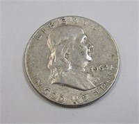 1962 Franklin Half Dollar .90% Silver