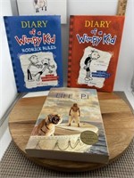Life of Pi- Diary of a Wimpy Kid books
