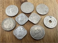 Retro Foreign coins lot 2