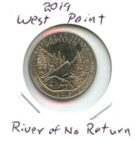 2019 West Point River of No Return Idaho Quarter