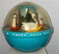 Vintage Fisher Price Roly Poly Chime Ball