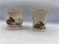 Lenox Easter Bunny Votives Candle Holders
