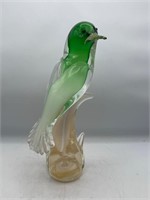 Murano style hummingbird glass art