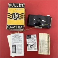 VTG Kodak Bullet camera with box & paperwork