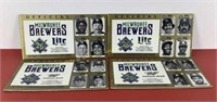MIL BREWERS 25 YEAR COMMEMORATIVE CARD SET