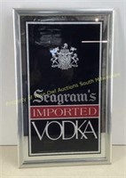 * Seagram's Vodka mirror  13x21