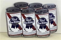 * Pabst 6- Pack aluminum sign  17x23
