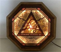 * 1978 Blatz Octagon lighted sign  Faux stain