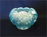 Fenton Lily of the Valley rose bow - ice blue opal