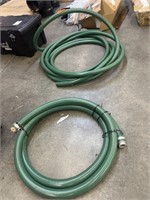 (2) 2" PVC suction hose
