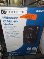 Utilitech milk house utility fan heater