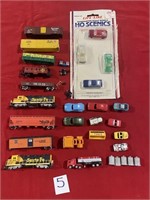 HO Scale- Scenic Model Cars, Trains, etc.