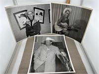 Studio photos of 1940's radio personalities