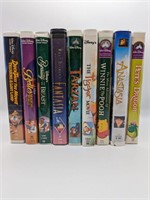 Walt Disney Collection of VHS Tapes