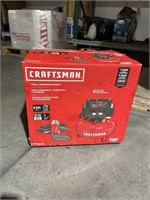 Craftsman 1 tool & compressor combo kit. In box