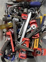Bin of assorted tools various conditions and uses