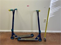 Two Mongoose scooters