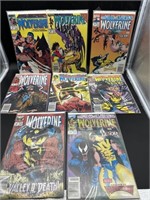 8 Wolverine Comics