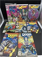 X-Force, Doom 2099,Thor,DarkHawk comics, Marvel