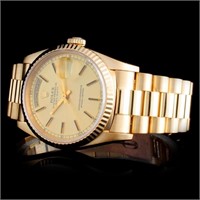 Rolex Day-Date Men's Watch 18K YG