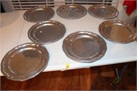 Carson plates-pewter