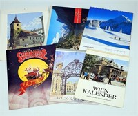 Vintage Wall Calendars - German Language, Radio Ci