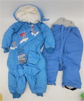 Toddler's Snow Suit - 24 Months, Mittens, Snow Pan