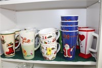 Mug lot, cups